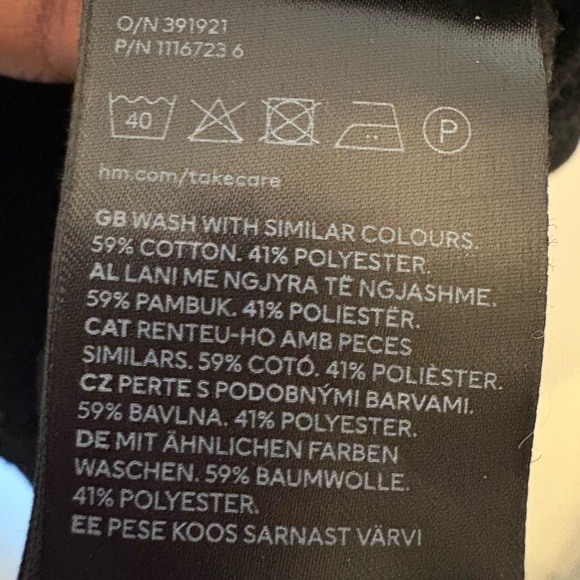 H&M Black Casual Sweatshirt - Picture 3 of 4